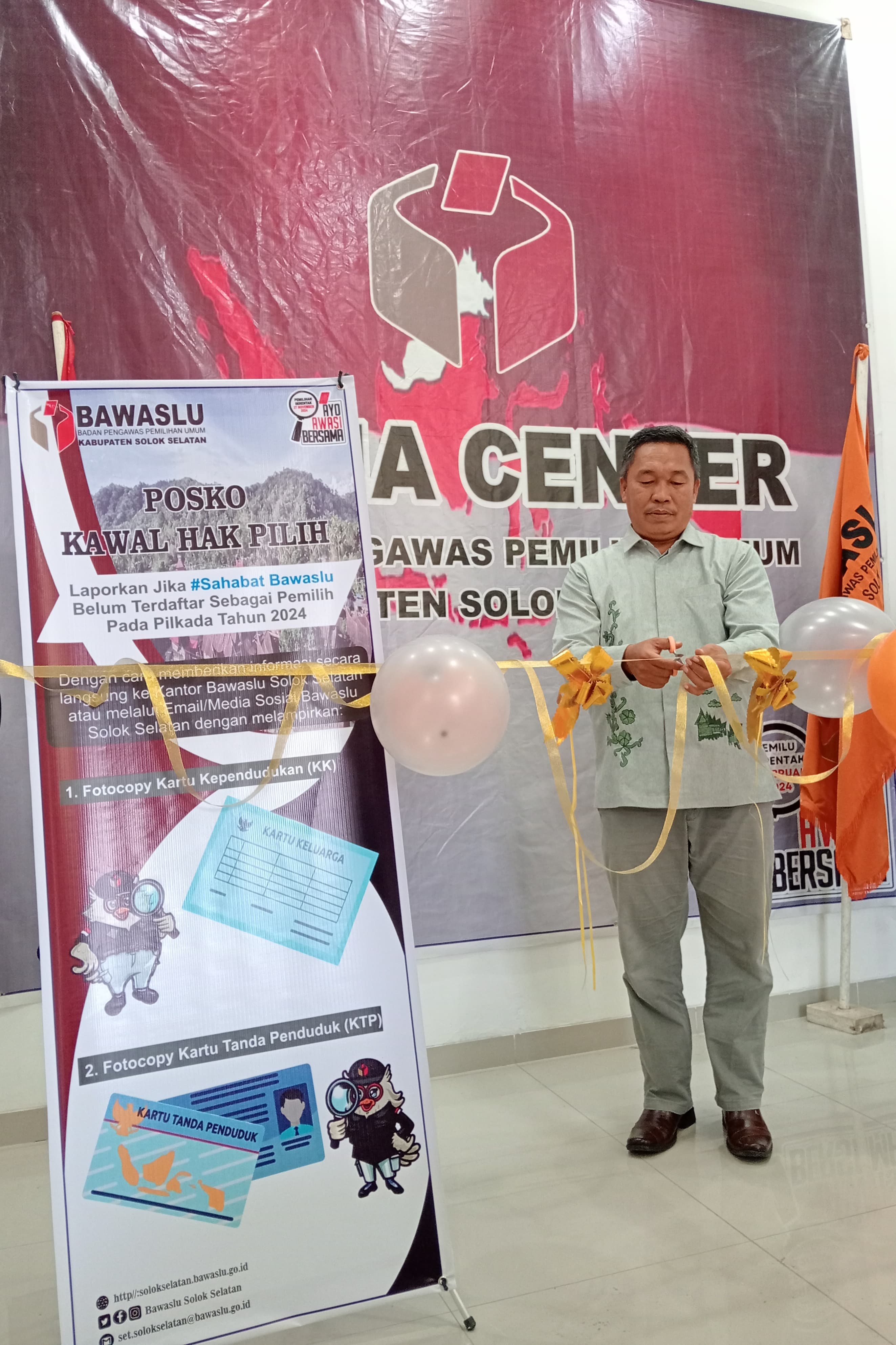 Launching Posko Kawal Hak Pilih