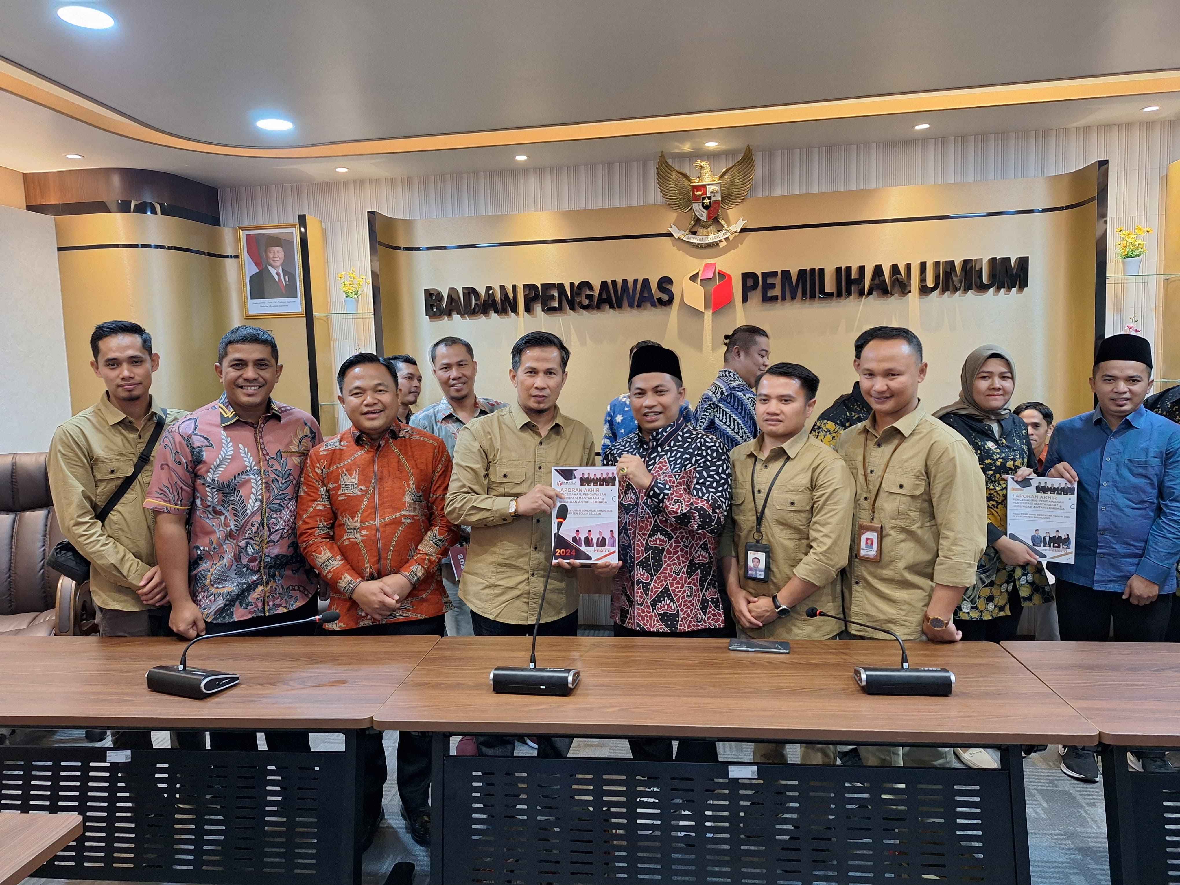 Penyampaian Laporan Pencegahan, Parmas dan Hubal