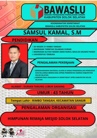 SAMSUL KAMAL, S.M