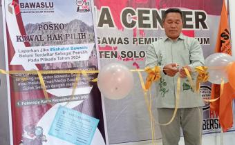 Launching Posko Kawal Hak Pilih